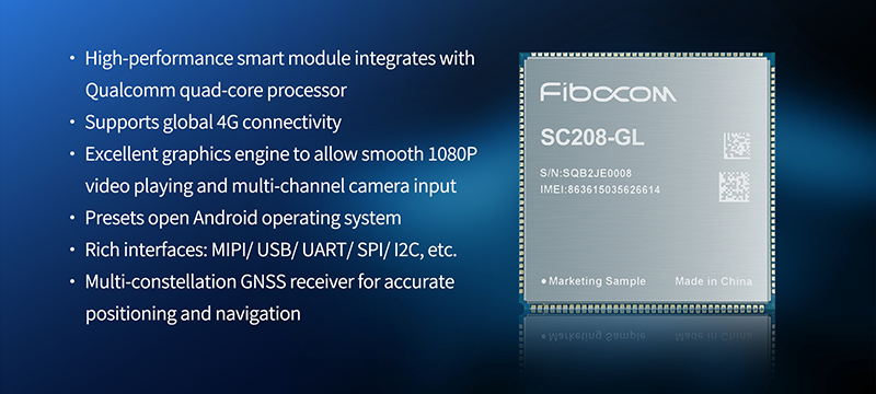 Fibocom Bolsters On-device Intelligence with Newly Launched Smart Module SC208 at MWC Barcelona 2024